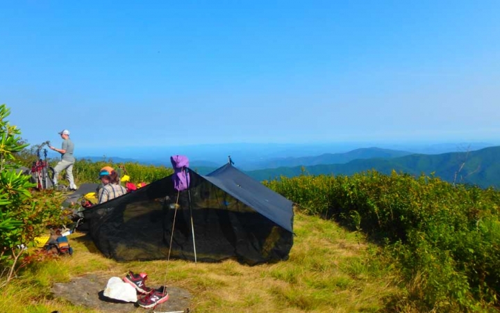 blue ridge mountains camping